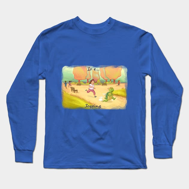 Io e Jogging Long Sleeve T-Shirt by TuinM